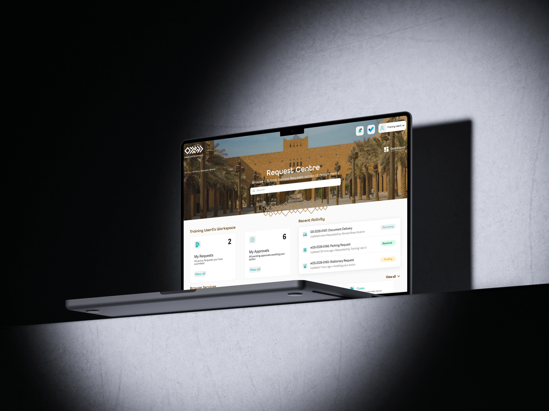 Dirah’s Intranet Portal
