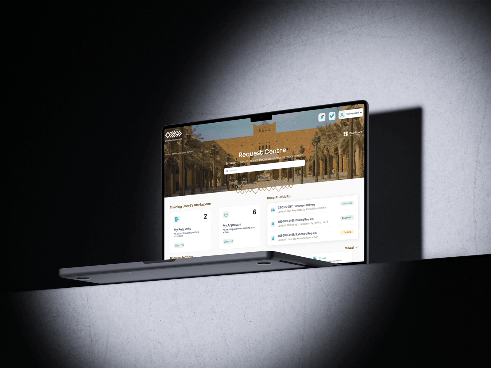 Dirah’s Intranet Portal